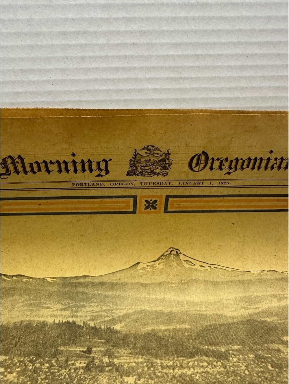 1925 Morning Oregonian New Year’s Edition Portland Oregon Section 2 - Picture 4 of 10